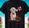 Shih Tzu Valentines Day Funny Dog Lover Happy Valentine T Shirt Vintage Versatile Graphic Designer Clothes Comfortable