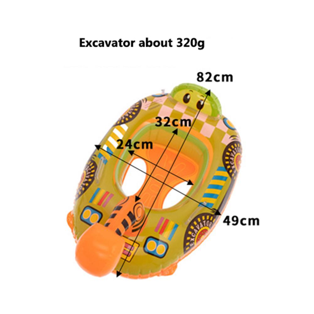 Baby Swim Ring Tube Pool Inflatable Mattress Swimming Ring Bed For Kid Swimming Circle Float Pool Beach Water Pool Accessories