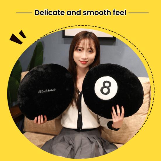 Creative Billiards Plush Pillow Plushies Soft Stuffed Sofa Cushion