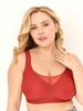 Reggiseno Senza Cuciture Taglie Forti ZON - Minimizzatore del Seno, Supporto Laterale, Senza Ferretto, Design con Colla Gelatinosa
