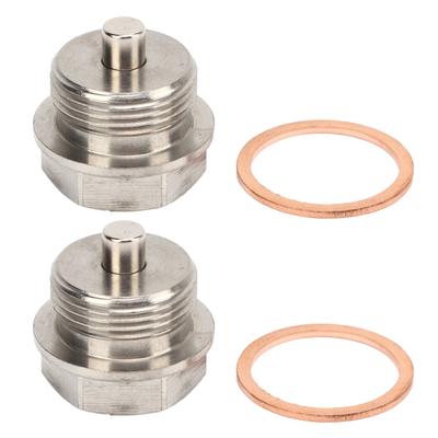 2 Pcs M24x1.5mm Engine MagneticOil Drain Plug 11137605018 Leakage Proof Perfect Fit for X1 X3 X4 X5 Z4