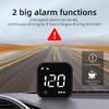 GPS Speedometer - Car Head Up Display HUD Digital MPH Overspeed Alarm Multifunctional Speedometer Compass HD LED Display