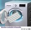 8 tampons microfibre de remplacement pour balai vapeur Shark S1000 S1001C S1000C S1000WM - blanc