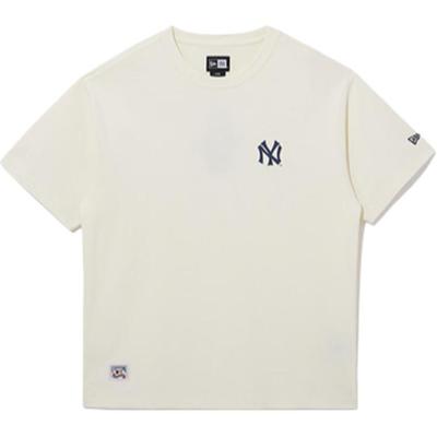 New Era FW25 MLB New York Yankees Western Trend Series Back Logo Print Casual Crew Neck Short Sleeve T-Shirt Unisex T-Shirts 14726592
