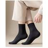 Men's Spring and Summer New Style Leisure Business Solid Color Breathable Sweat Absorbent Tube Cotton Socks