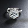 Exquisite   Copper Ring For Women Wedding Engagement Jewelry Accessories 5A Zircon Rings Fashion High Quality Gift