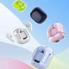Air31 Bluetooth 5.3 TWS In-Ear Headphones with Transparent Case and Digital Display