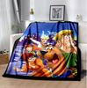 Scooby Doo Flannel Blanket Soft Warm All-Season Throw, Design for Camping, Car Travel, Hiking Sofa, Bed, Office Perfect Gift for Parties