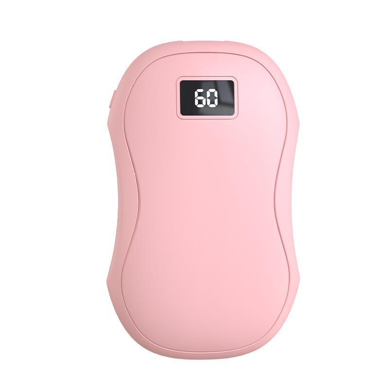2025 Cross-Border Digital Hand Warmer: Dual-Sided Heating & Large Capacity Charcoal Fire Charging.