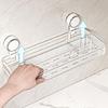 Sichere Und Stabile Badezimmer-Organizer Robuste Saugknopf-Regal-Organizer Ideal Für Wohnungen Und Temporäre Räume