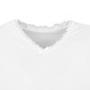 Tee shirt col v venezia avec dentelle Femme CHANTAL THOMASS