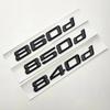 Auto Heckklappe Buchstaben Aufkleber Abzeichen Decal Selbstklebend Rückseite Aufkleber Für BMW 8er Serie E31 G15 840d 850d 860d Logo Zubehör tw2