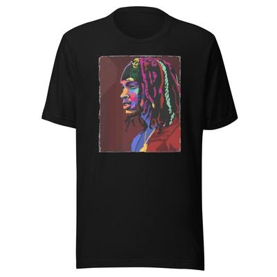 Rap Artist T-shirt In Memory Of The King 100% Cotton Ultra Soft Crew Neck Top Unisex T-Shirt