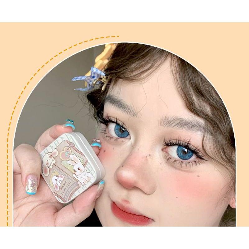 YIGU DIGU - Diary Series Metal Box Blush & Lip Cream - 6 Colors