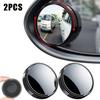 2x/Set Blind Spot Mirror 360° Wide Angle Convex Rear View Mirror Car Accessories