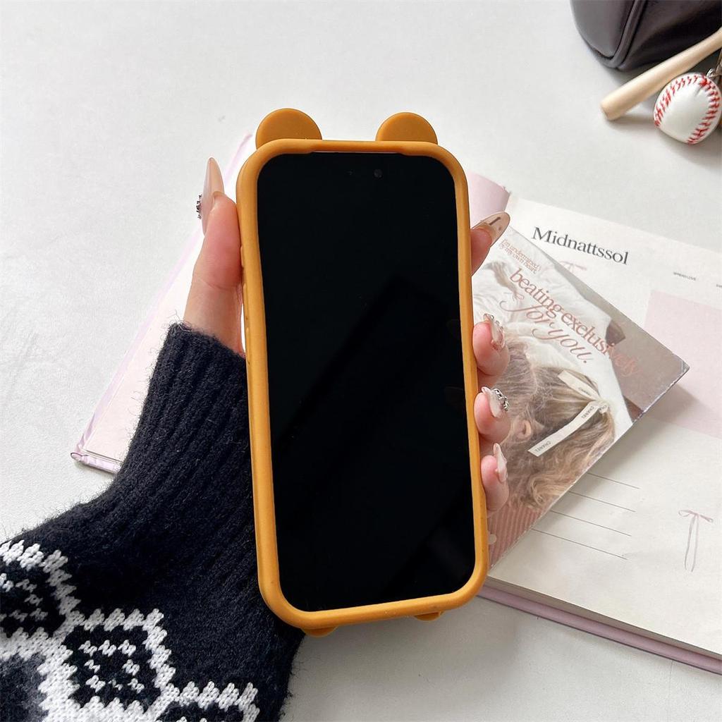 Rilakkuma Cartoon Swirl Lollipop iPhone 14/13 PRO/MAX Case