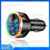 UYUXIO Multi Ports USB Car Charger Super Fast Charging Adapter in Car for iPhone iPad OPPO Samsung Huawei Oneplus Android