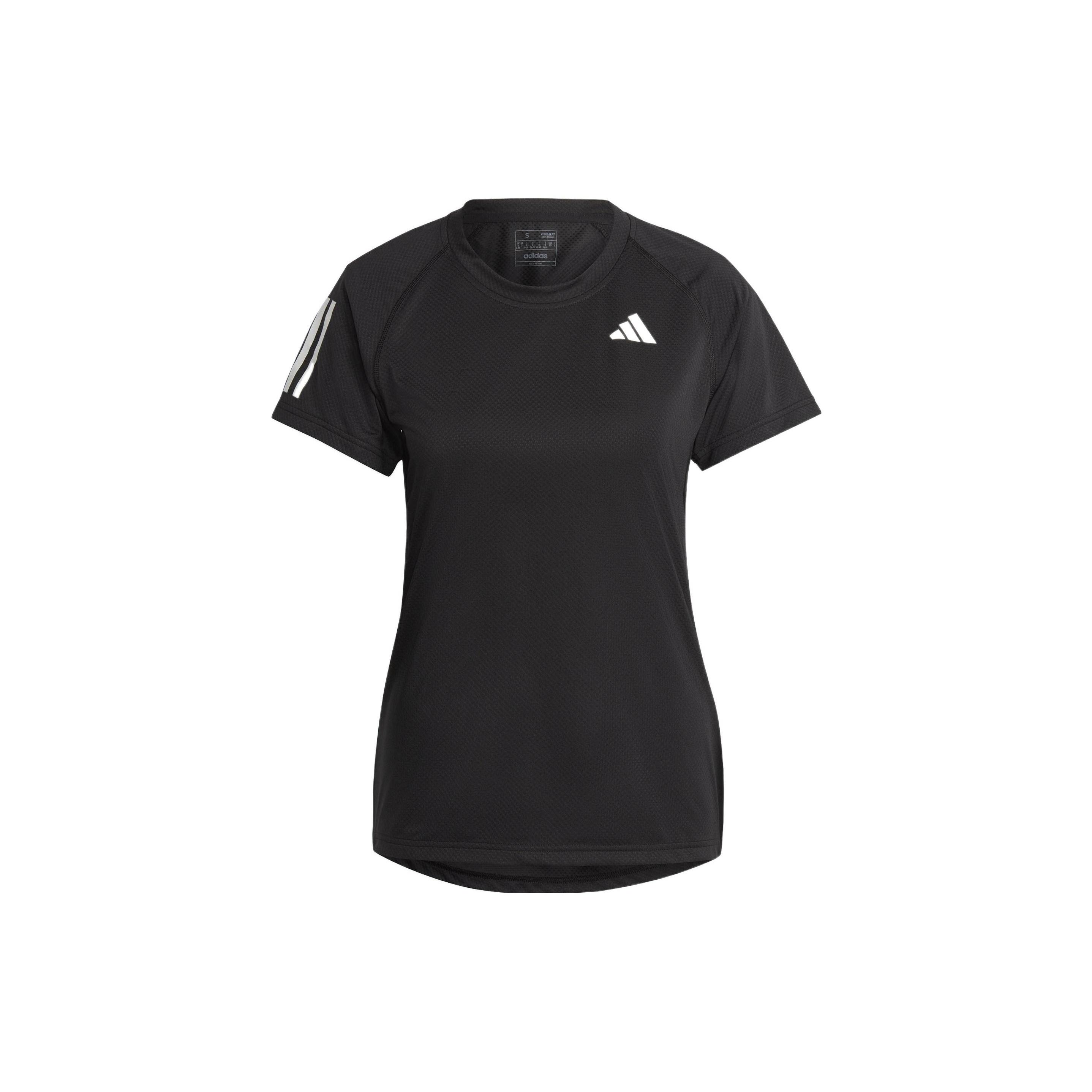 adidas Tennis Club T-Shirt Asia Sizing Black White Men s HS1450 S