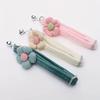 Cute knitting Flower Bell Collar Adjustable Cat Necklace Pet Collar Traction Safety Buckle Necklace Small Dog Dog Supplies