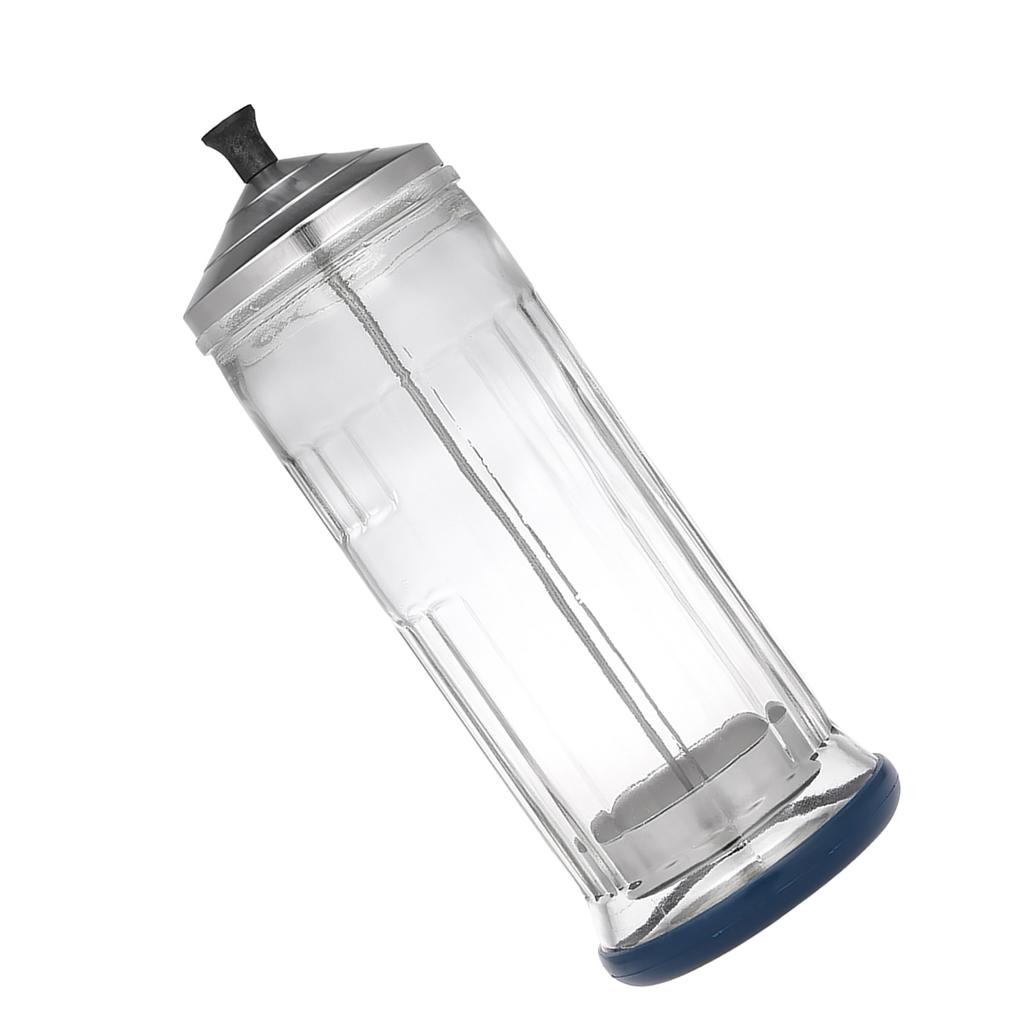 Professional Salon Barber Disinfection Jar Sterilization Container Sanitizer Glass Manicure Disinfection Cup