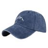 Outdoor Sunproof Baseball Hat with Embroidery Mountain Adult Breathable Visor Hat Teen Sunproof Hat for Cycling Hiking