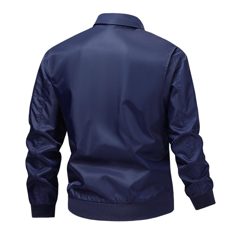 Spring and Autumn New Men's Casual Jacket Fashion Loose Loose Blouse Joker Jacket Men