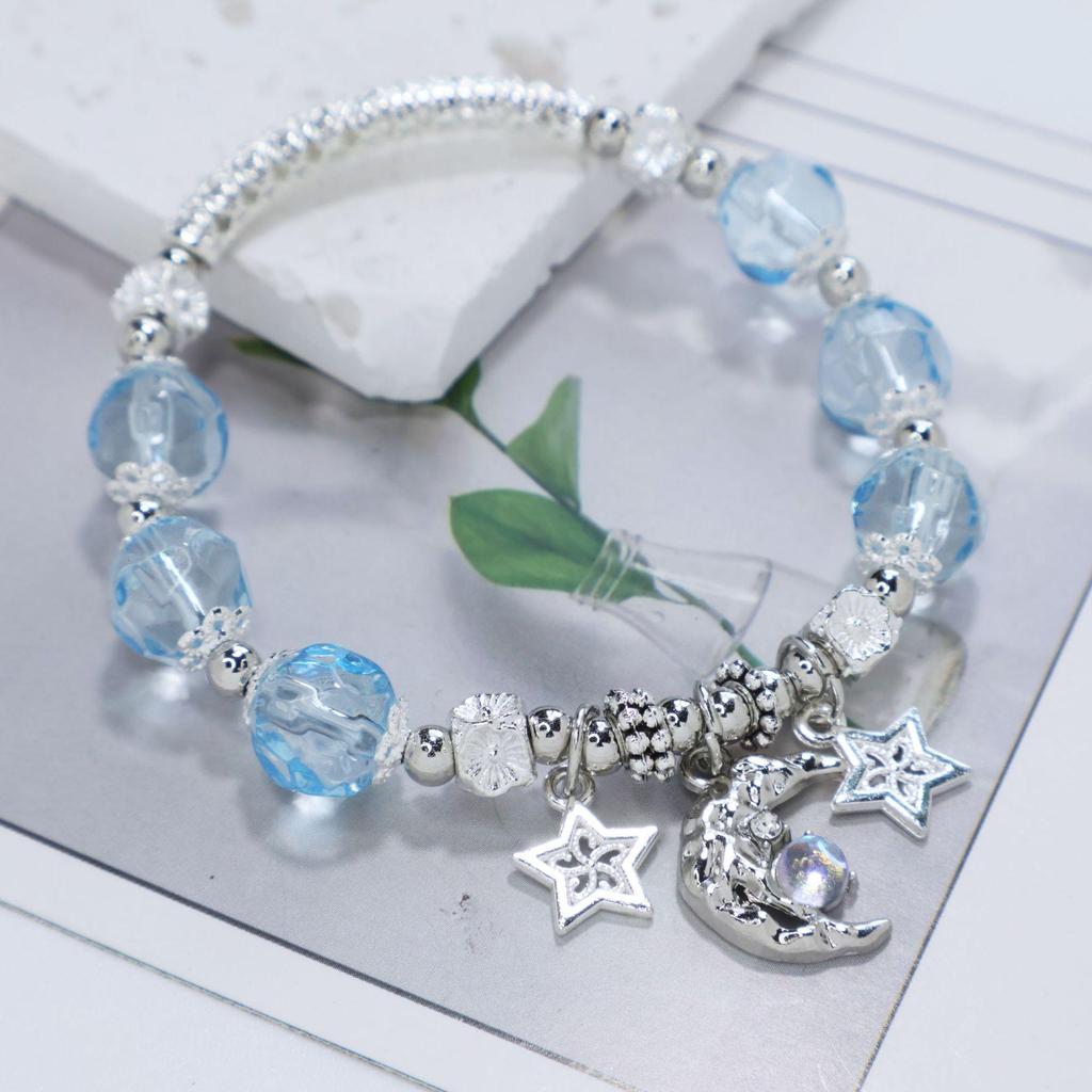 Mori Style Mermaid Crystal Bracelet – Versatile Niche Design for Women, Ideal for Students and Best Friends