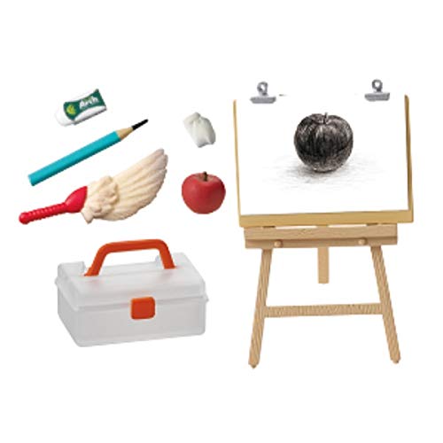 Re-ment Petit Sample Series: Back then, me and Sakura Cray-Pas. Boxed product