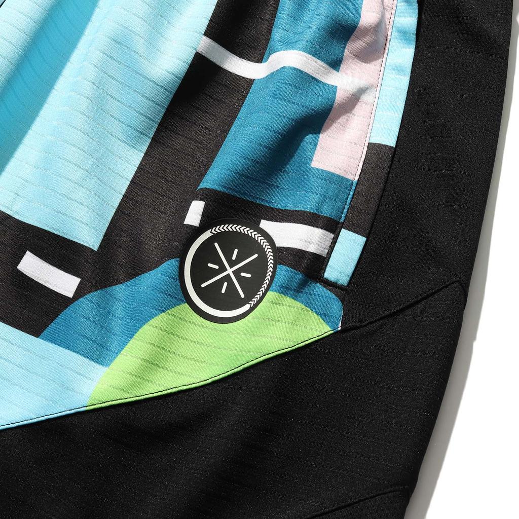 Li Ning Classic Pattern Loose Casual Sports Shorts Unisex Shorts Black AAPR215-4