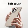 Orange Liquid Silicone Magsafe Case for iPhone 17 Pro Max Air Soft Magnetic Charing Cover For iPhone 12 13 14 15 16 Pro Max Plus