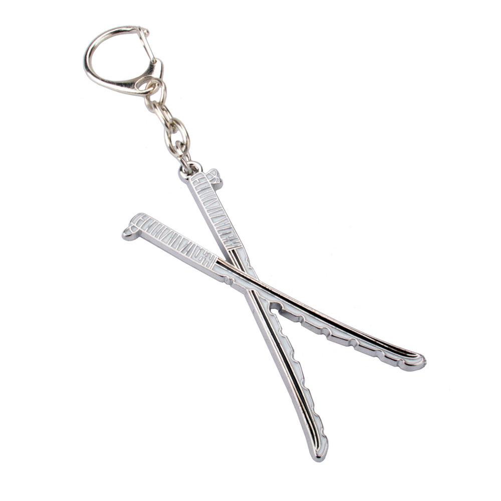 Demon Slayer Tanjiro & Shinobu Nyckelring Hänge – 9 Pelare Svärd Tillbehör