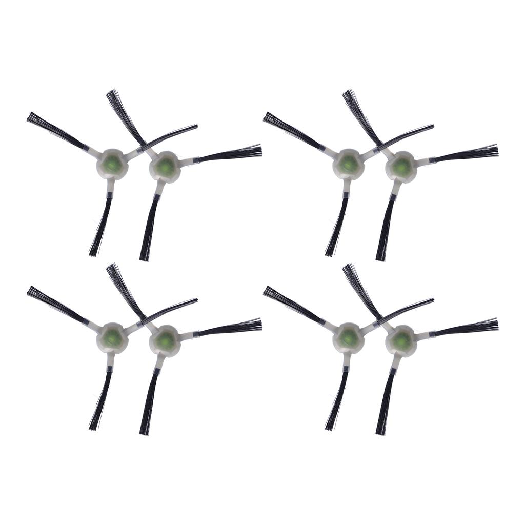 4 Sady Náhradních Bočních Kartáčů Vhodné pro Robotický Vysavač Lefant M210 M210S M210B M213