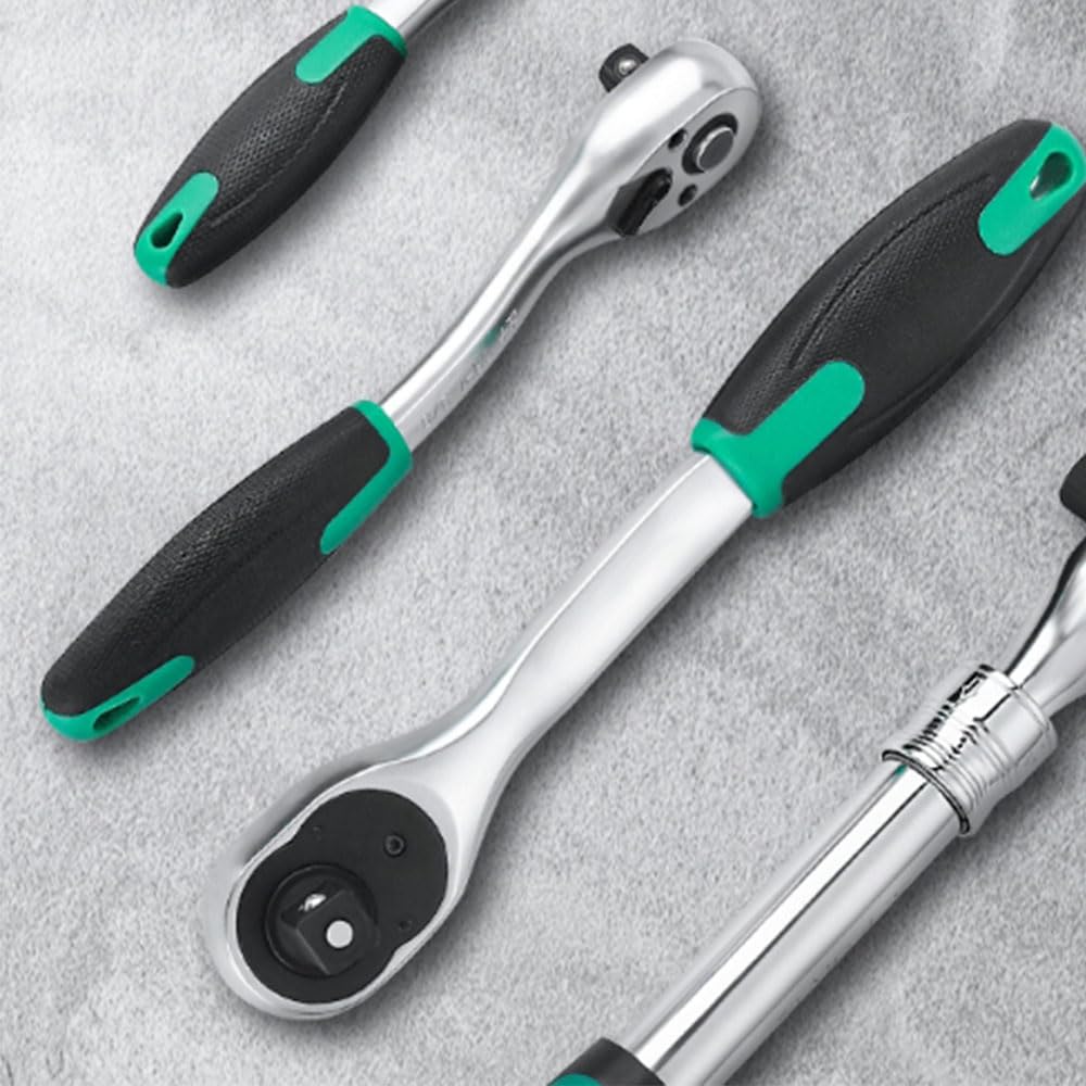 Telescopic Flex Ratchet Insertion Handle, 6.35mm