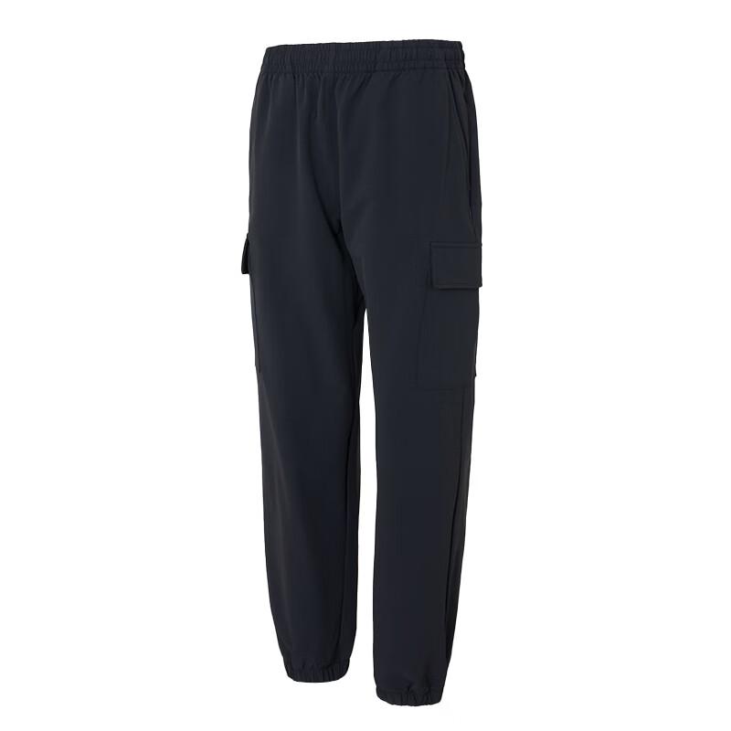 New Balance Casual Pants Men s Black Moderate Cuffed Pants MB61J548-BK XL
