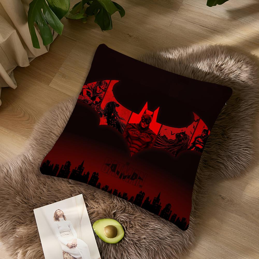 Movie-Batman Pillow Case Living Room Home Sofa Office Shop Cover Printing Comfort Decoration Nordic Simplicity