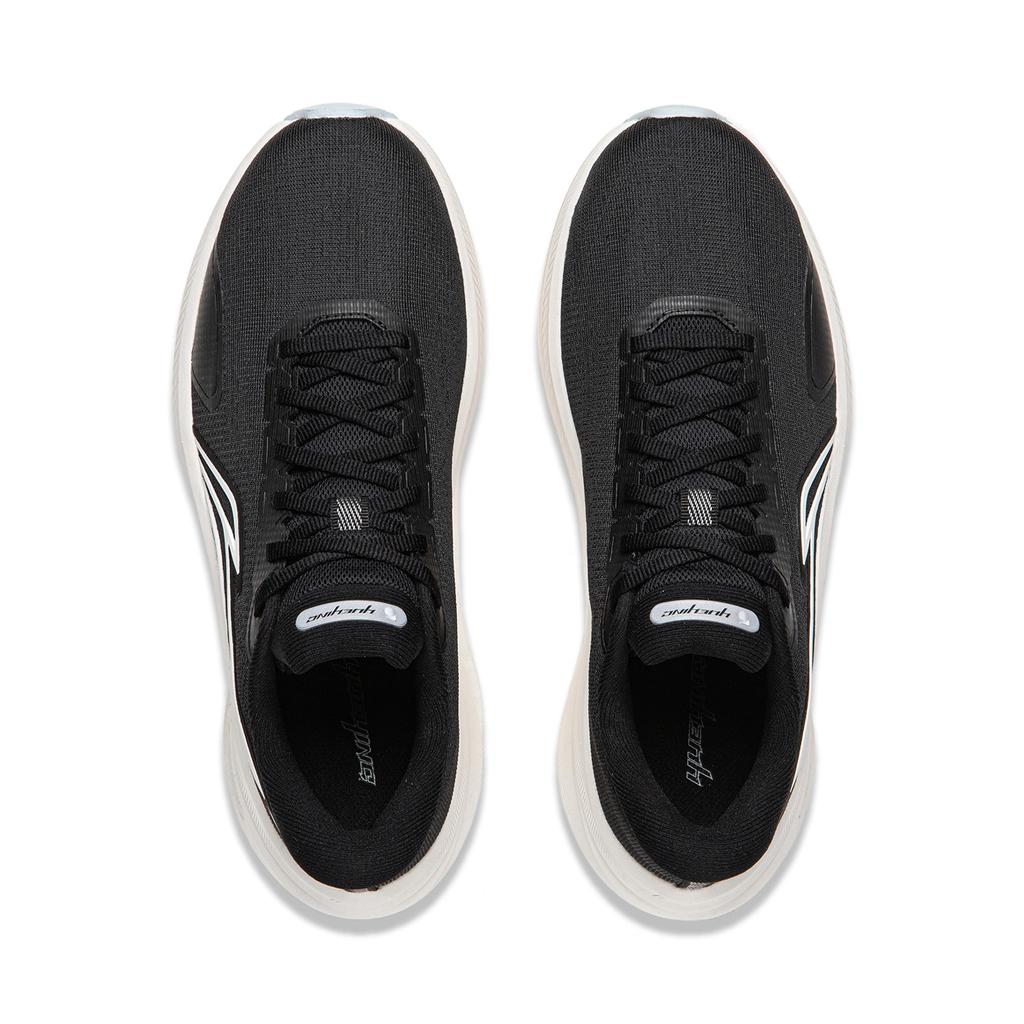 Li Ning Yue Ying 5 Comfortable TPU Textile Shock Absorption Rebound Low Top Running Shoes Women Sneaker Black ARHW004-13