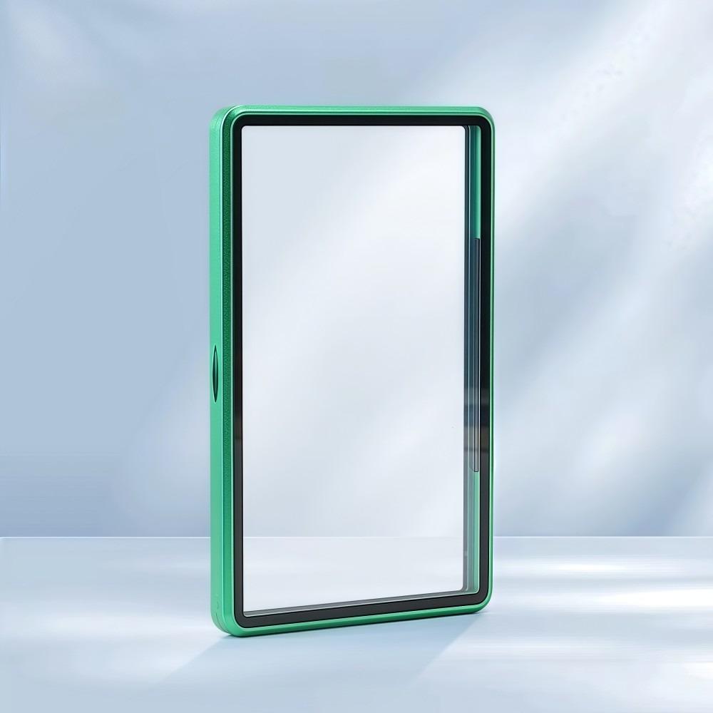 Aluminium Frame BGS 35PT Graded Cards Protector Transparent Double-sided Glass Card Protective Case Durable UV Protection