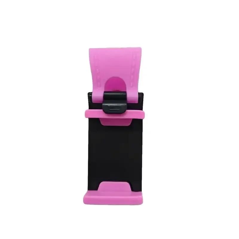 Universal Car Mounted Mobile Phone Holder Hanging Buckle Multi-function Car Steering Wheel Phone Holders Mobile Phone Rack