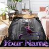 Custom 1Pc Dark Fantasy Custom Silhouette Flannel Personalized Rug Non Slip Floor Mat Soft Carpet for Living  Bedroom Office Home Decor Gift