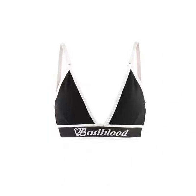 Korean Badblood BCAC Triangle Cup Bra - Women s Trendy American Hot Girl Sexy Sports Dance Underwear. S (Non-returnable)
