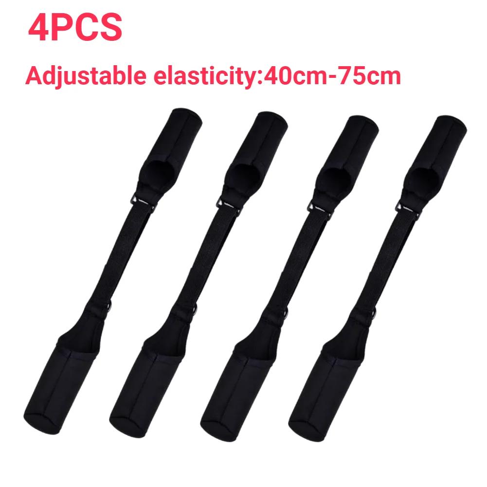 1-5PCS Fishing Rod Socks Srtap Fishing Pole Sleeves Belt Rod Protector Adjustable Rod Cover Protector for Fishing Rod Tube Case