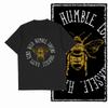 2025 100 Cotton Funny Cool Bee Print Pattern Mens Tshirt Tide Cool Plus Size Mens Novel Tshirt