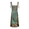 Women's Summer Fashion Tank Dress A-Line Sleeveless Casual Floral/Solid Pocket Dress