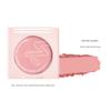 Menow Single-Color Blush and Eyeshadow New Model Beginner-Friendly Makeup Affordable Domestic Product for Women