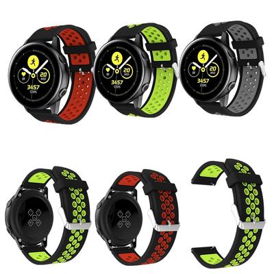 20 22MM Sports Buckle Band for Samsung Galaxy 4 5 6 Classic Smart Watch for Huawei GT Strap 46mm Gear S3 Correa Active 2 Breathable Watchbands