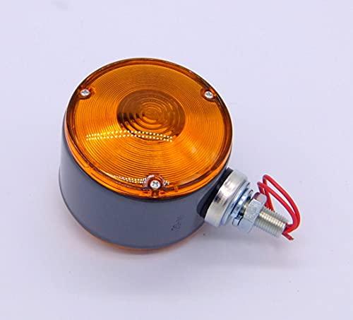 

Double Sided Light Round Turn Signal Lamp Car Width Light for Jeeps, Trucks, Industrial Machinery, Amber оранжевый