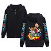 Unisex Zipper Hoodie - One Piece Couple Jacket