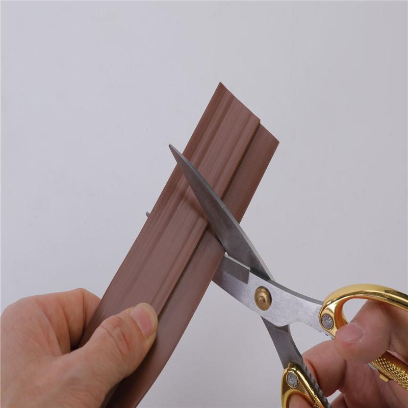 100*4.5cm Door Bottom Seal Strip Under Door Weatherstrip Sealing Strips Draft Stopper Door Seal Anti-Cold Gap Blocker Windproof