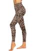 Leopard Print High-Waisted Yoga Leggings for Women