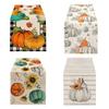 Fall Pumpkin Table Runner Thanksgiving Dining Family Reunion for Kitchen Dining